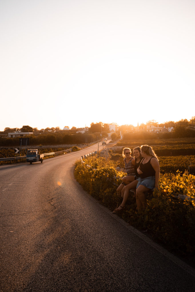 Met vriendinnen op vakantie in Puglia